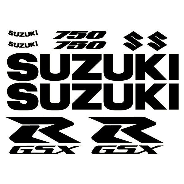 Planche stickers Suzuki